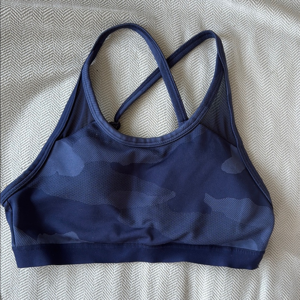 Women's  Aerie Navy Blue Sports Bra